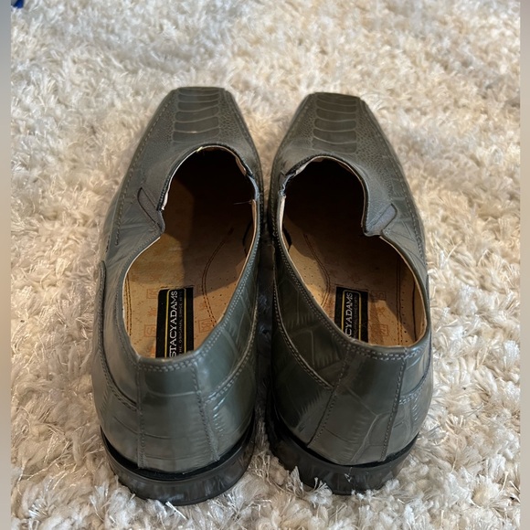 Stacy Adams Snake Leather Black Slip On Loafer main image 6